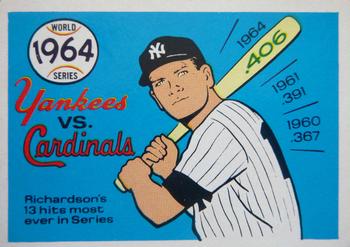 1970 Fleer World Series 061      1964 Cardinals/Yankees#{(Bobby Richardson)